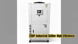 25HP Industrial Air Cooled Chiller High Efficiency Cooling