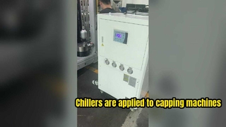 Chillers are applied to capping machines